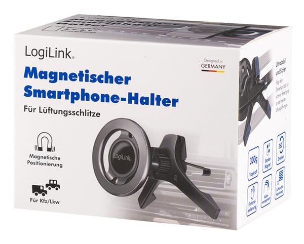 LogiLink AA0167 holder Passiv holder Mobiltelefon/Smartphone Sort