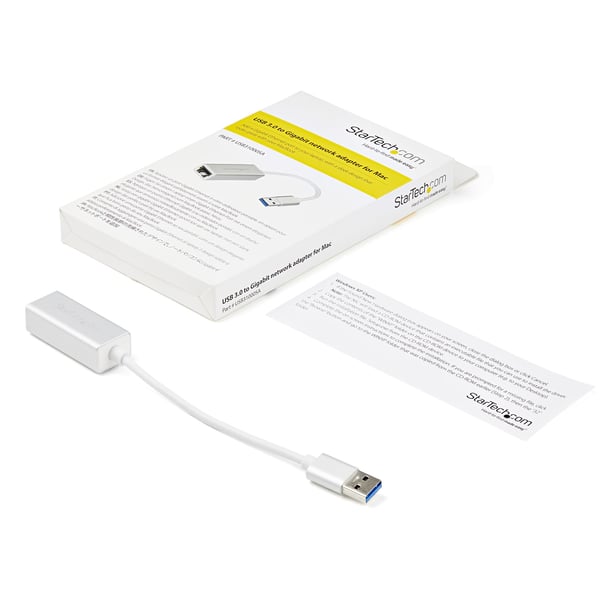 StarTech.com USB31000SA netværkskort Ethernet 2000 Mbit/s