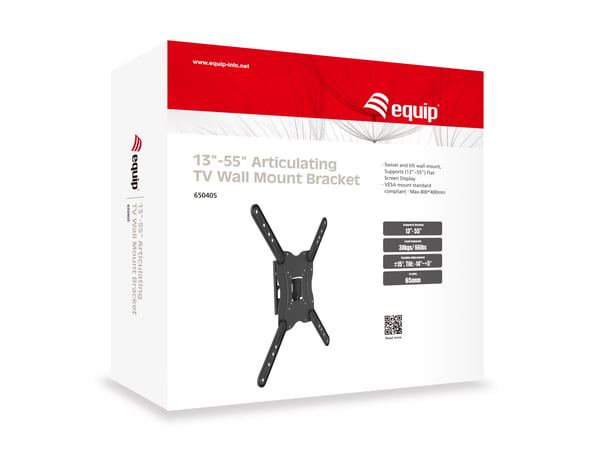 Equip 650405 TV-kiinnike 139,7 cm (55") Musta