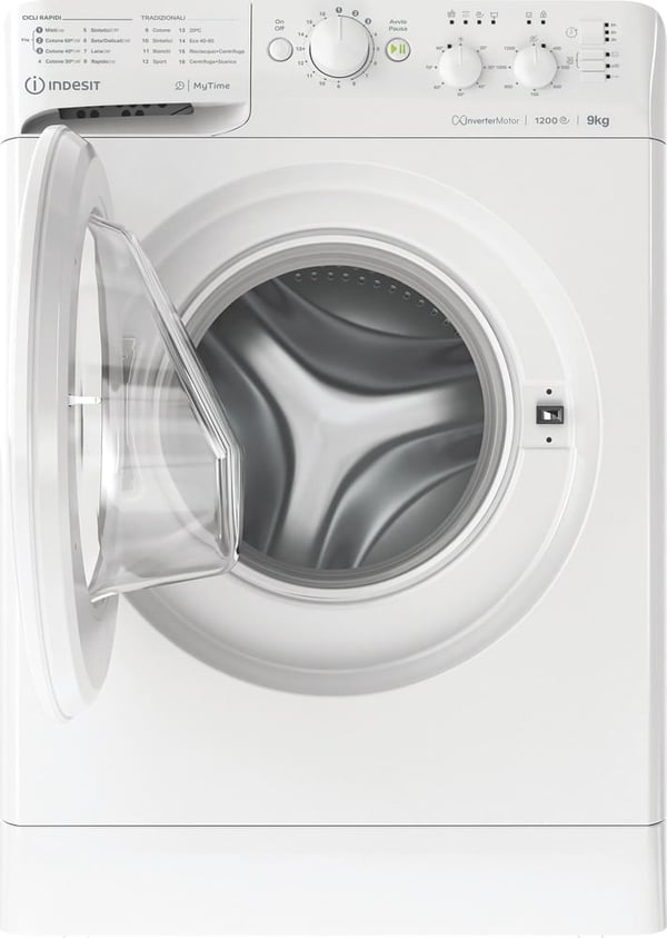 Indesit MTWC 91296 W IT vaskemaskine Front-læsning 9 kg 1200 rpm Hvid