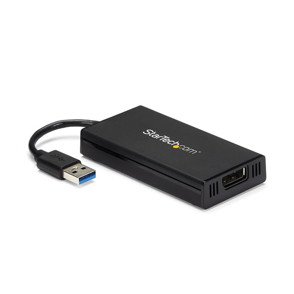 StarTech.com USB32DP4K USB grafisk adapter 3840 x 2160 pixel Sort
