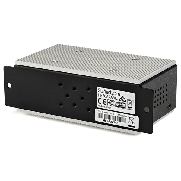 StarTech.com Industriell USB-hubb med 7 portar - USB 2.0 - 15 kV ESD-skydd