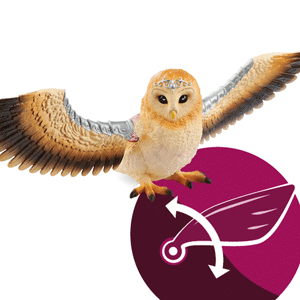 schleich BAYALA Fairy In Flight On Glam-Owl