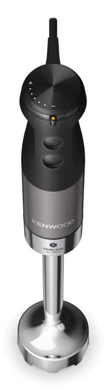 Kenwood Triblade XL Pro Upotettava sekoitin 1200 W Harmaa, Musta, Hopea