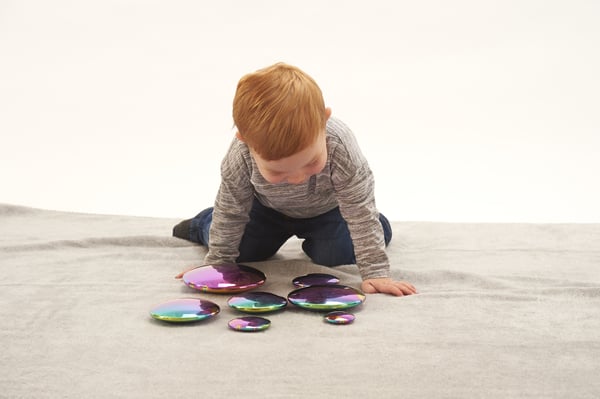 Tickit Sensory Reflective Colour Burst Buttons