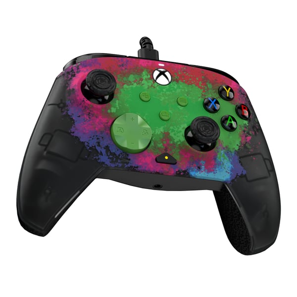 PDP REMATCH GLOW Advanced Svart, Grön, Röd USB Spelplatta Analog / Digital PC, Xbox One, Xbox Series S, Xbox Series X
