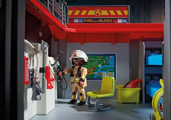 Playmobil City Action Take Along Fire Station