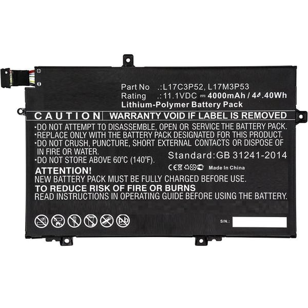 CoreParts MBXLE-BA0130 laptop reservedel Batteri