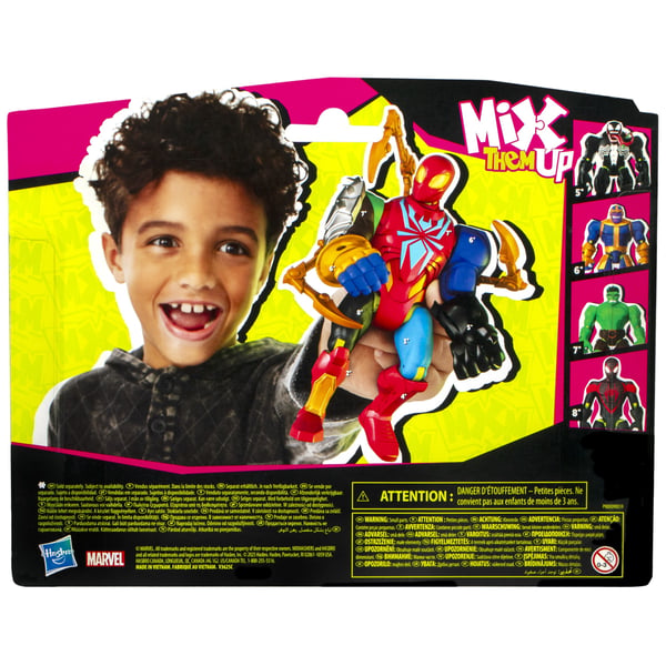 Marvel Spider-Man MixMashers Iron Spider
