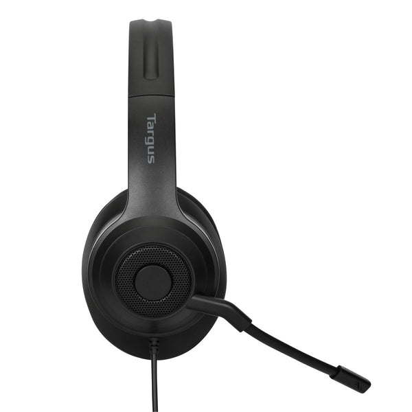 Targus AEH102GL kuulokkeet ja kuulokemikrofoni Langallinen Pääpanta Puhelut/Musiikki USB A-tyyppi Musta