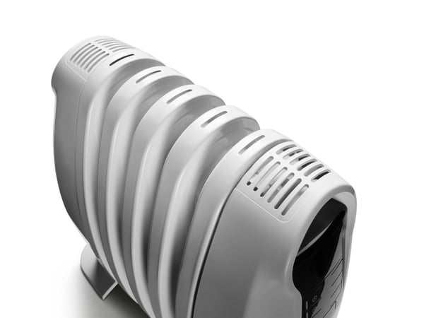 De’Longhi TRNS0505M varmeapparat Indendørs Hvid 500 W Olie elektrisk områdevarmer