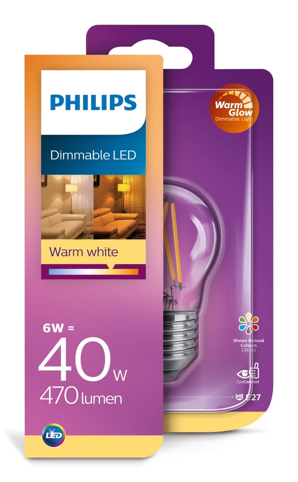 Philips Kerte (Dæmpbar)