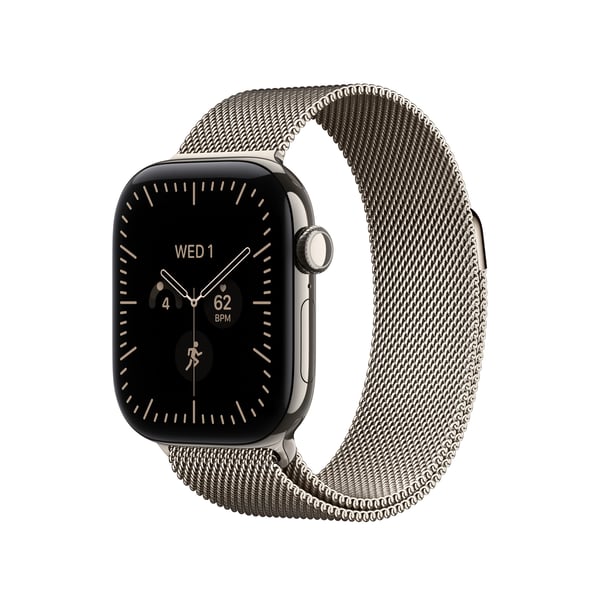 Apple 42 mm luonnovaalea milanolaisranneke