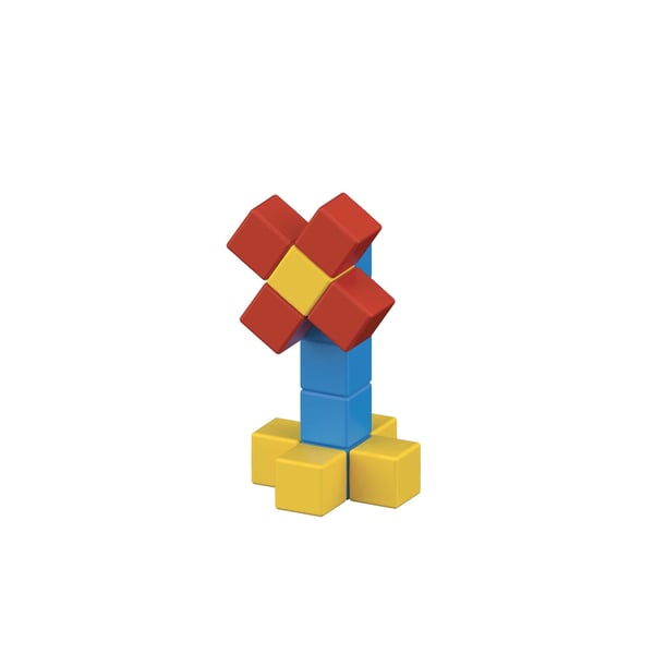 Geomag MagiCube Word Building EU Recycled Clips