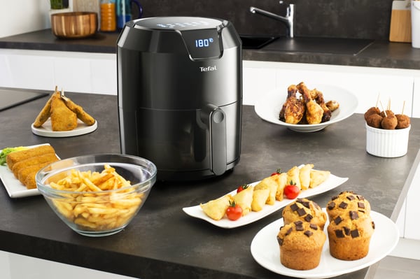 Tefal Easy Fry Precision EY4018 Enkelt 4,2 L Enkeltstående 1500 W Varmluftsteger Sort