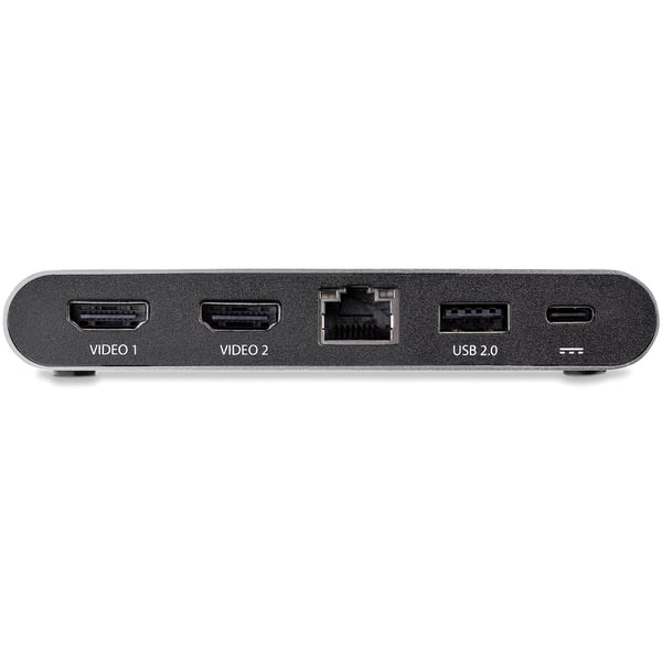 StarTech.com DK30C2HAGPD kannettavien tietokoneiden telakka ja porttitoistin Langallinen USB 3.2 Gen 1 (3.1 Gen 1) Type-C Harmaa