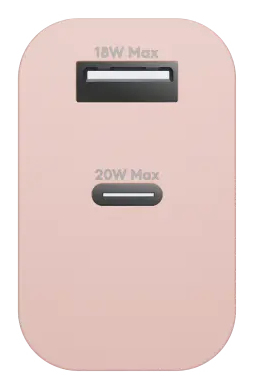 dbramante1928 re-charge - Strømadapter - 20 Watt - 2 udgangsporte (USB-C, USB)