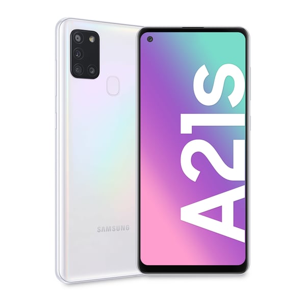 Samsung Galaxy A21s SM-A217F 16,5 cm (6.5") Dual SIM Android 10 4G USB Type-C 3 GB 32 GB 5000 mAh Hvid Samsung Galaxy A21s SM-A217F 16,5 cm (6.5") Dual SIM Android 10 4G USB Type-C 3 GB 32 GB 5000 mAh Hvid