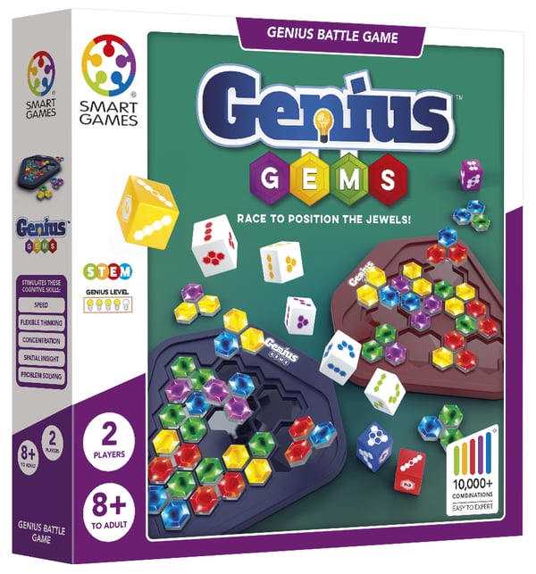 SmartGames Genius Gems Boks puslespil