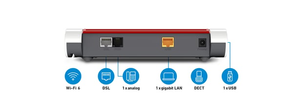 Box FRITZ! 7510 INT trådløs router Gigabit Ethernet Enkelt band (2,4 GHz) Hvid