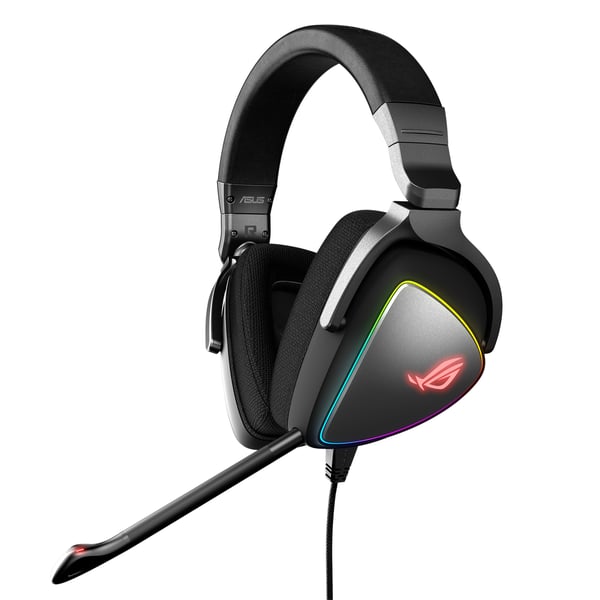 ASUS ROG Delta Headset Ledningsført Spil Sort