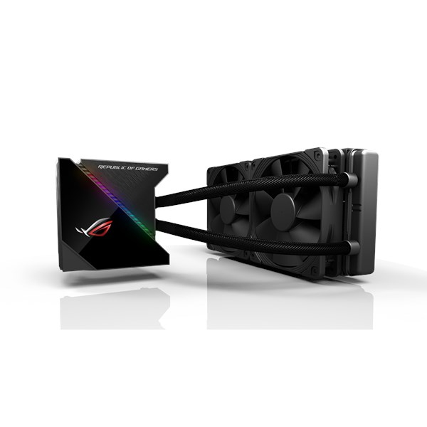 ASUS ROG RYUJIN 240 Suoritin All-in-one-nesteenjäähdytin 12 cm Musta 1 kpl