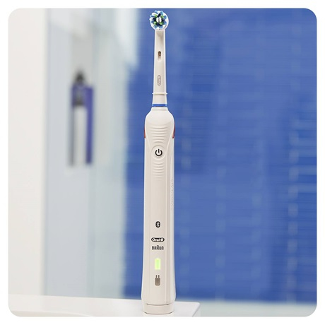 Oral-B SmartSeries Smart 4 4100S Voksen Roterende, pulserende tandbørste Hvid