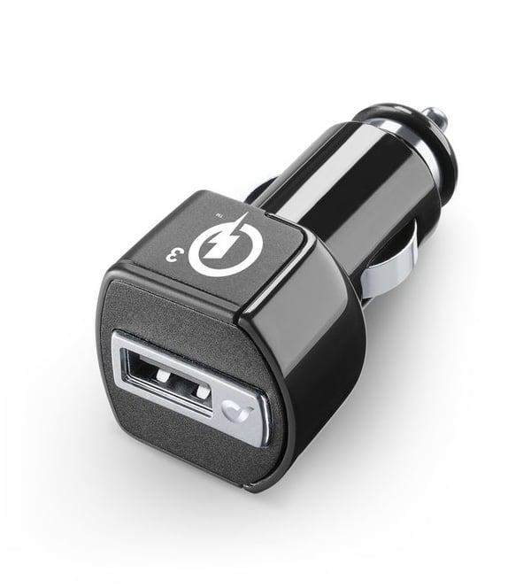 Cellularline 8018080303944 Älypuhelin, Universaali Musta Tupakansytytin Pikalataus Auto