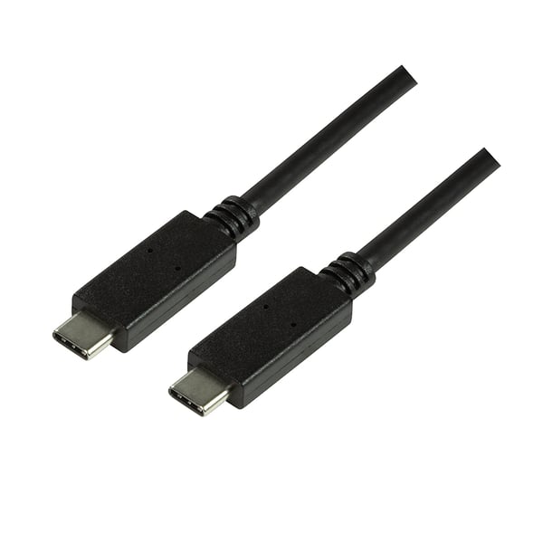 LogiLink CU0129 USB-kabel USB 3.2 Gen 2 (3.1 Gen 2) 1 m USB C 10 Gbit/sek. Sort LogiLink CU0129 USB-kabel USB 3.2 Gen 2 (3.1 Gen 2) 1 m USB C 10 Gbit/sek. Sort