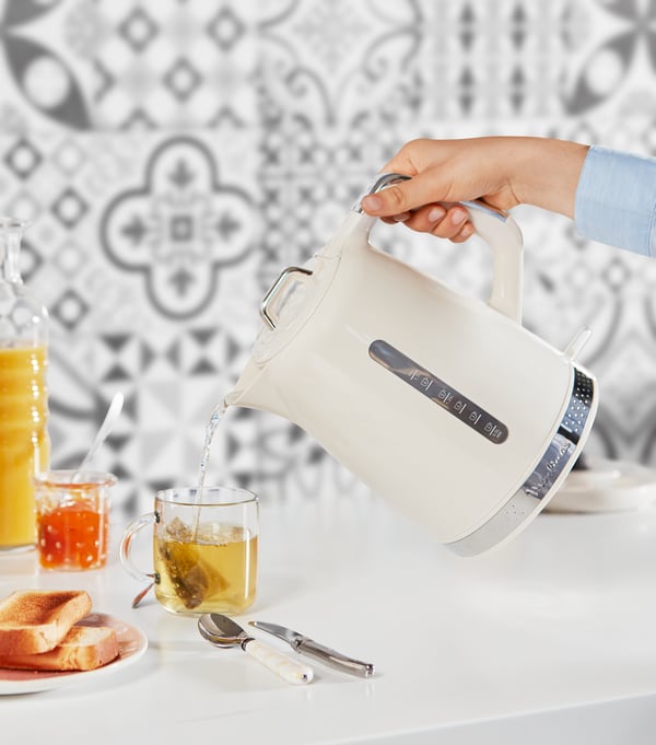 Moulinex BY320A vattenkokare 1,7 l 2400 W Elfenben