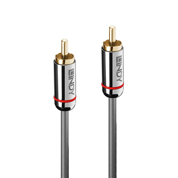 Lindy 35340 lydkabel 2 m RCA Anthracit Lindy 35340 lydkabel 2 m RCA Anthracit