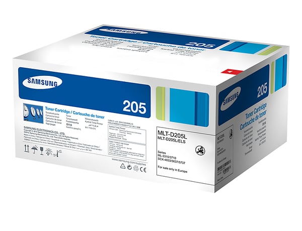 Samsung MLT-D205L tonerpatron 1 stk Original Sort