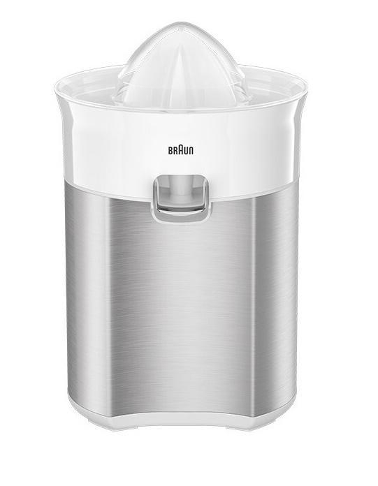 Braun CJ5050 WH elektroninen sitruspuristin 60 W Metallinen, Valkoinen Braun CJ5050 WH elektroninen sitruspuristin 60 W Metallinen, Valkoinen