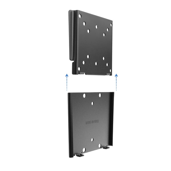 TooQ LP1023F-B TV-kiinnike 58,4 cm (23") Musta