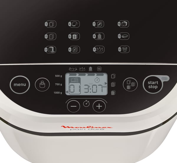 Moulinex OW2101 leipäkone 720 W Valkoinen