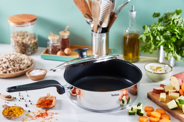 Tefal E3093204 stegepande Sauteringspande Rund