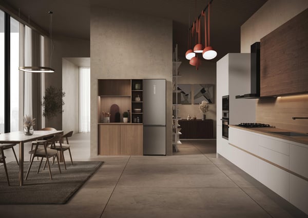Haier 2D 60 Series 3 HDPW3620CNPK Vapaasti seisova 406 L Ruostumaton teräs