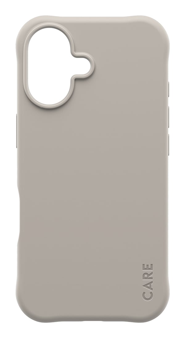 PanzerGlass CARE™ by ® Samba Case Vanilla w. MagSafe iPhone 17 mobiltelefonfodral Mobilskal Beige