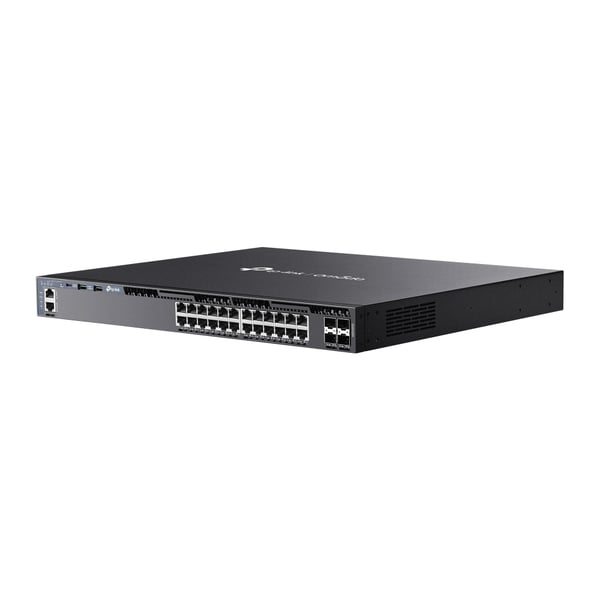 TP-Link Omada SG6428X netværksswitch Administreret L3 Gigabit Ethernet (10/100/1000) 1U Sort