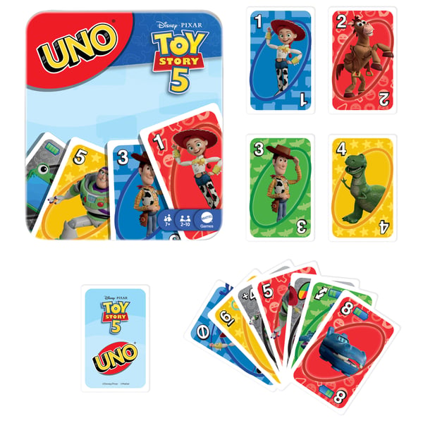 Mattel Games UNO Disney Pixar Toy Story 5