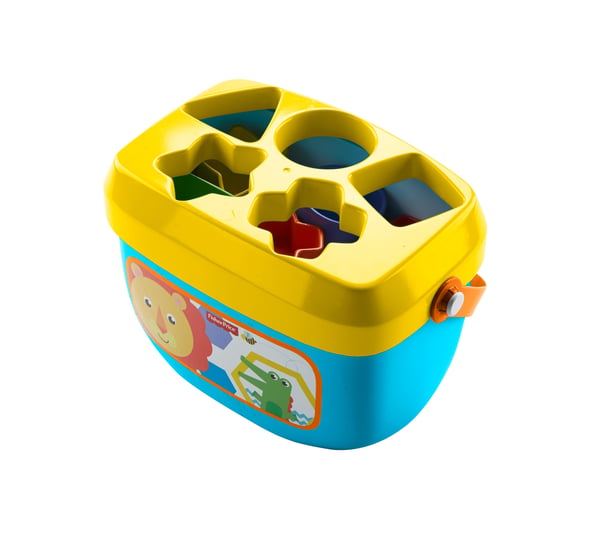 Fisher-Price Baby's First Blocks Set, Shape-Sorting Toy