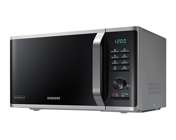 Samsung MG23K3575AS/EO mikrovågsugn Svart Grillmikrovågsugn Bänkdiskmaskin 23 l 800 W