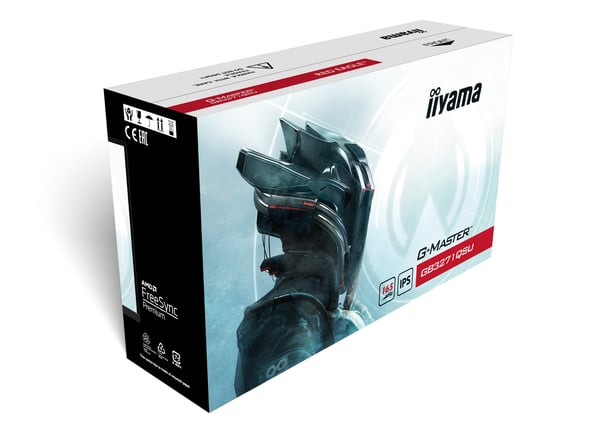 iiyama G-MASTER GB3271QSU-B1 tietokoneen litteä näyttö 80 cm (31.5") 2560 x 1440 pikseliä Wide Quad HD LED Musta