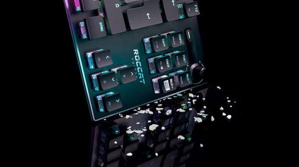 ROCCAT Vulcan TKL tastatur Hjem USB AZERTY Fransk Sort