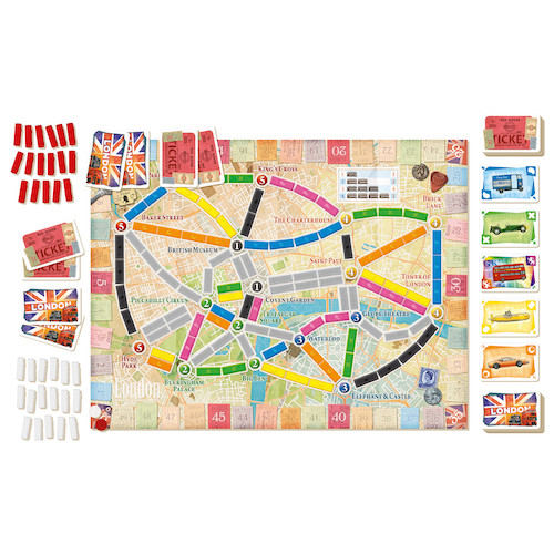 Asmodee Ticket to Ride: London Brädspel Familj