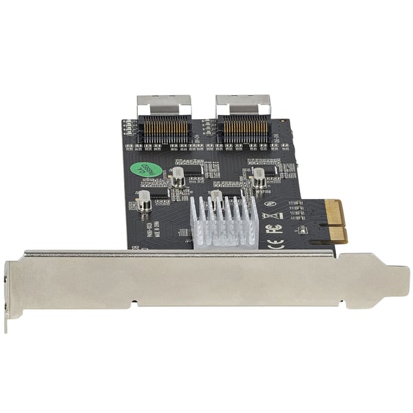 StarTech.com SATA PCIe-kontroller 8 portar - 6 Gbit/s PCI Express SATA-adapter - SATA PCIe-gränssnitt