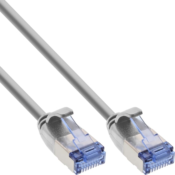 InLine 71901 netværkskabel Grå 1 m Cat6a U/FTP (STP) Rund