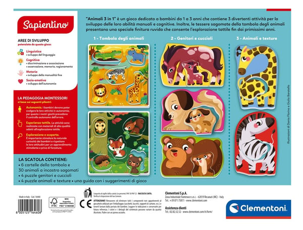 Clementoni Montessori 16460 utbildningsleksaker