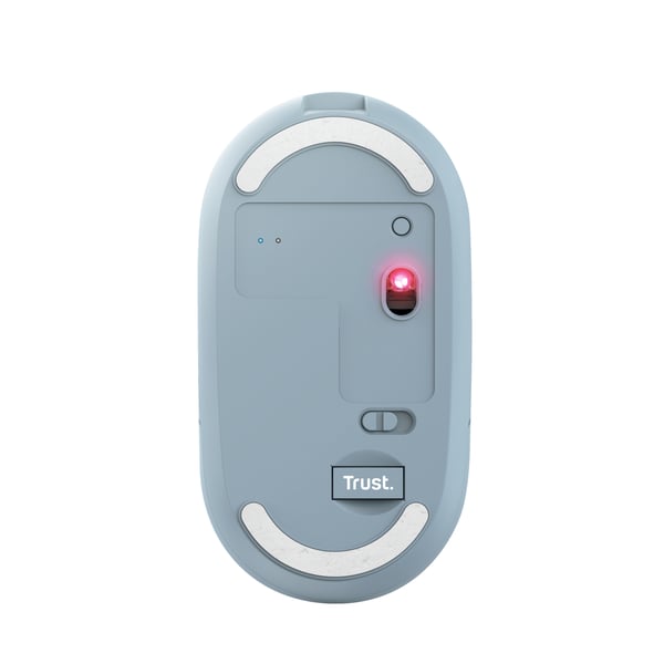 Trust Puck datormöss Kontor Ambidextrous Trådlös RF + Bluetooth 1600 DPI