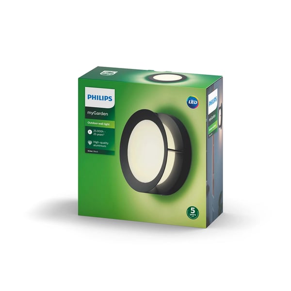 Philips myGarden Actea ulkoseinävalaisin 12W